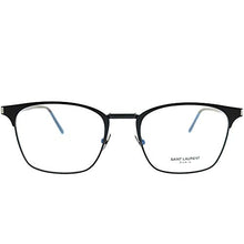 
                        
                          Muat gambar ke penampil Galeri, Saint Laurent SL 224 001 Black Metal Square Eyeglasses 52mm
                        
                      