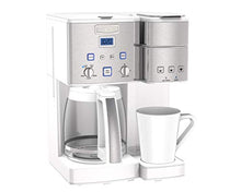 
                        
                          Cargar imagen en el visor de la galería, Cuisinart SS-15W Maker Coffee Center 12-Cup Coffeemaker and Single-Serve Brewer, White Stainless Steel - JOY2ESpree
                        
                      