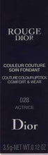 
                        
                          將圖片載入圖庫檢視器 Christian Dior Rouge Dior Couture Colour Comfort &amp; Wear Lipstick, 028 Actrice, 0.12 Ounce
                        
                      