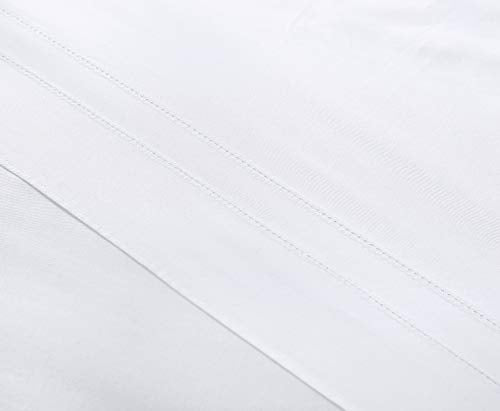 Tommy Bahama | Solid Pleated Collection | Bedskirt-100% Cotton, Stylish Design, King, White