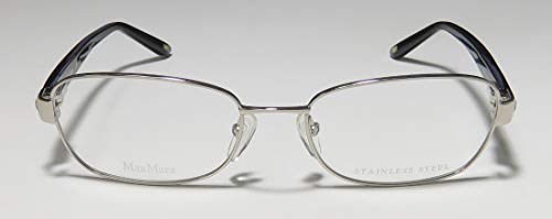 Max Mara 1130 Womens Oval Crystals Spring Hinges Designer Beautiful Eyeglasses/Eyeglass Frame
