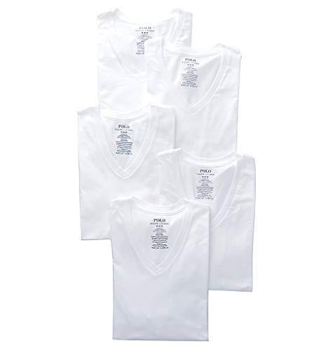 Polo Ralph Lauren Classic Fit Wicking V-Necks 5-Pack