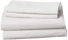 
                        
                          Load image into Gallery viewer, Tommy Bahama 212696 Paloma Beach Stripe Sheet Set, Cloud Grey, King
                        
                      