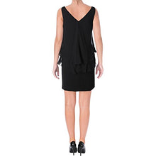 
                        
                          將圖片載入圖庫檢視器 Ralph Lauren Womens Black Sleeveless V Neck Above The Knee Sheath Evening Dress Size 6
                        
                      