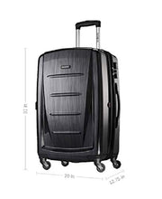 
                        
                          Cargar imagen en el visor de la galería, Samsonite Winfield 2 Hardside Expandable Luggage with Spinner Wheels, Charcoal, Checked-Large 28-Inch
                        
                      