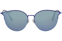 
                        
                          Muat gambar ke penampil Galeri, Balenciaga BB0021SK Sunglasses 003 Blue/Blue Mirror(Double) Lens 61 mm
                        
                      