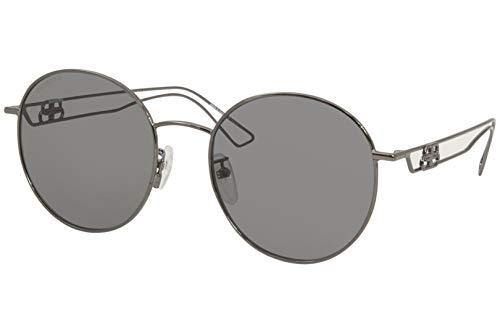 Balenciaga BB0060SK 003 Sunglasses Men's Silver/Grey Lenses Round 56mm