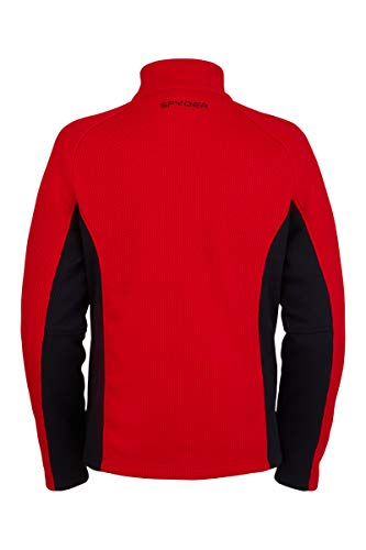 Spyder Active Sports Men's Constant Full Zip Mid-Weight Mock Neck Sweater