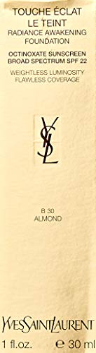 Yves Saint Laurent Le Teint Touche Eclat Radiance SPF 22 Awakening Foundation for Women, Almond, 1 Ounce