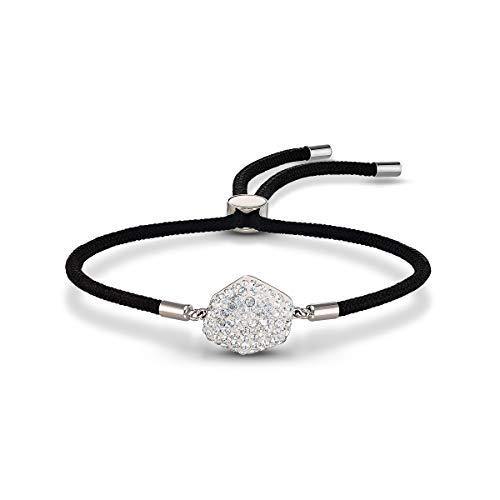SWAROVSKI Women's Power Collection Elements Black Cord Band Crystal Bracelet Collection - JOY2ESpree