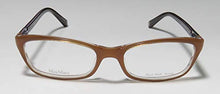 
                        
                          Load image into Gallery viewer, Max Mara 1181 Womens/Ladies Designer Full-rim Crystals Spring Hinges Brand Premium Segment Eyeglasses/Glasses (51-17-135, Honey Brown)
                        
                      