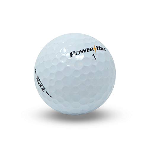 Power Bilt TPX V Colored Matte Finish Golf Balls, (One Dozen)