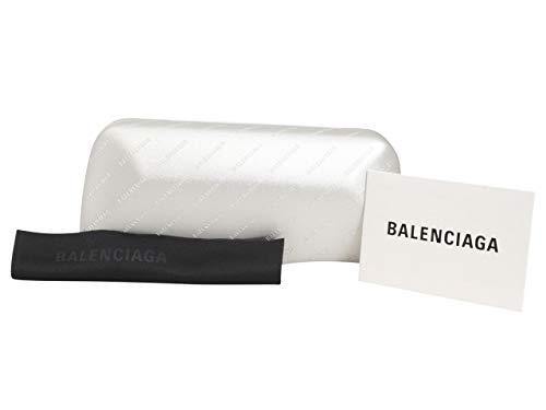 Balenciaga Everyday BB0090O 002 Eyeglasses Women's Silver Full Rim Optical Frame