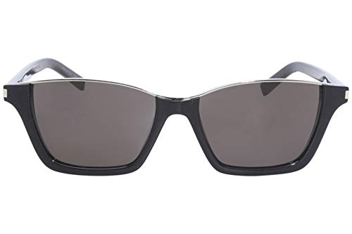 Saint Laurent SL365 002 Black Dylan Rectangle Sunglasses Lens Category 3 Size 5