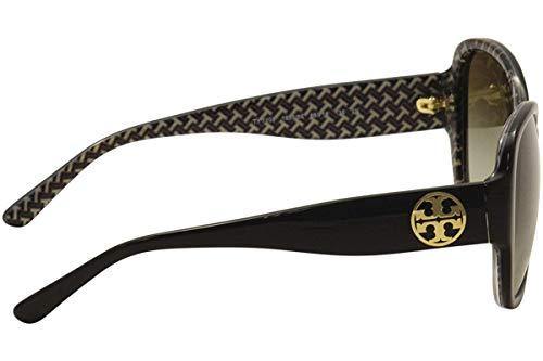 Tory Burch Women's TY7108 Sunglasses 56mm, Black, Size 16.0 - JOY2ESpree