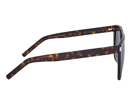 Saint Laurent SL1 002 Havana/Grey SLIM Rectangle Sunglasses Lens Category 3 S