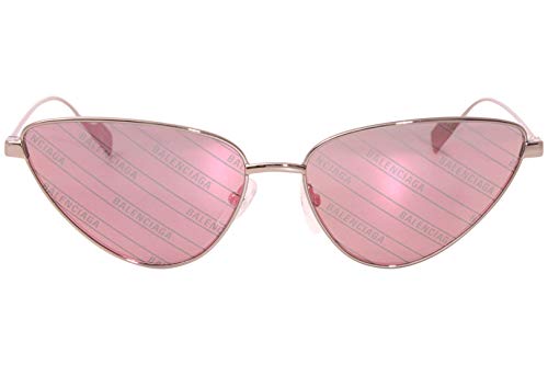 Sunglasses Balenciaga BB 0086 S- 006 Ruthenium/Pink
