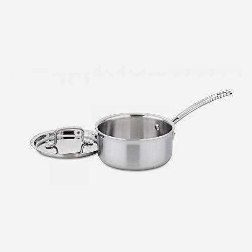Cuisinart MultiClad Pro Stainless Steel 1-1/2-Quart Saucepan with Cover - JOY2ESpree