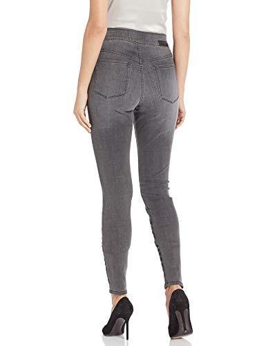 Jag Jeans Women's Maya Skinny Pull on Jean W/Leopard Embroidery