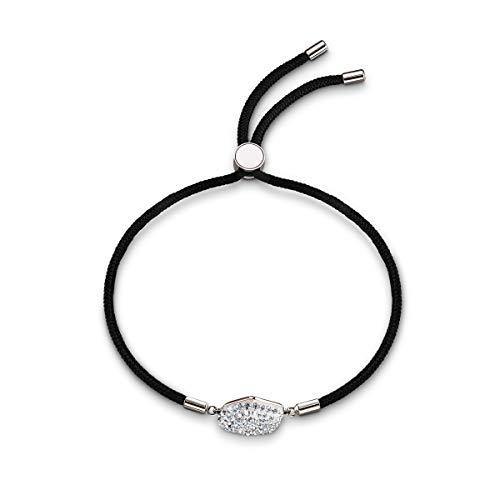 SWAROVSKI Women's Power Collection Elements Black Cord Band Crystal Bracelet Collection - JOY2ESpree