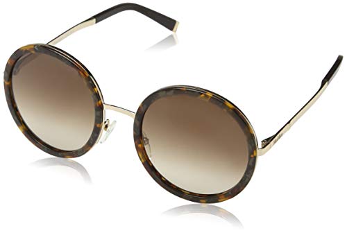 Sunglasses Max Mara Classy I/S 0NOB Gold Copper Mud/YR green gradient lens