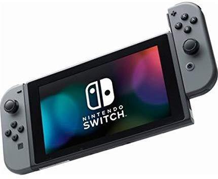 Nintendo Switch HAC 001 with Gray Joy-Con + Mario Kart 8 Deluxe (Full Game Download) & Animal Crossing: New Horizons (Disc) Game Bundle - JOY2ESpree