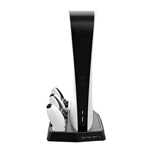 PS5 Vertical Stand with Cooling Fan, Digital Edition and PS5 UHD Edition - JOY2ESpree