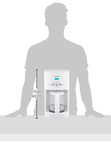 Cuisinart DCC-1120 12-Cup Classic Programmable Coffeemaker, white - JOY2ESpree