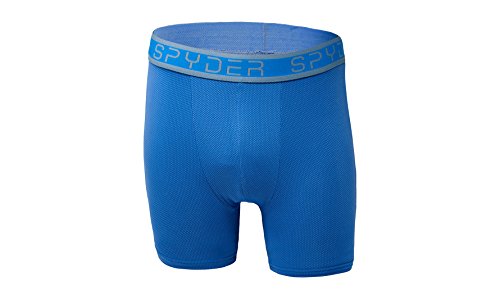 Spyder Performance Mesh Mens Boxer Briefs Sports Underwear 3 Pack for Men