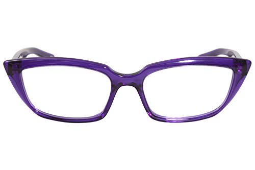 Balenciaga Everyday BB0063O 003 Eyeglasses Women's Violet Optical Frame 52mm
