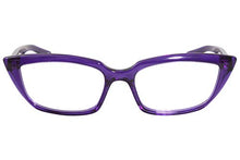 
                        
                          Cargar imagen en el visor de la galería, Balenciaga Everyday BB0063O 003 Eyeglasses Women's Violet Optical Frame 52mm
                        
                      