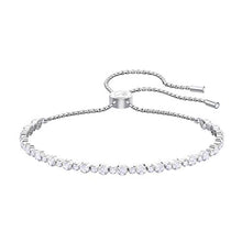 
                        
                          Load image into Gallery viewer, SWAROVSKI Women's Subtle Bracelet Jewelry Collection, Rhodium Finish, Clear Crystals - JOY2ESpree
                        
                      