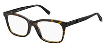 
                        
                          画像をギャラリービューアに読み込む, Max Mara Max Mara 1274 0KVX Dark Havana Black Eyeglasses
                        
                      