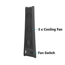 
                        
                          गैलरी व्यूवर में इमेज लोड करें, Cooling Fan for PS5, USB External Cooler 3 Fan Temperature Control Cooling Fans for Sony Playstation 5 Digital Edition/CD-ROM Edition Gaming Console - JOY2ESpree
                        
                      