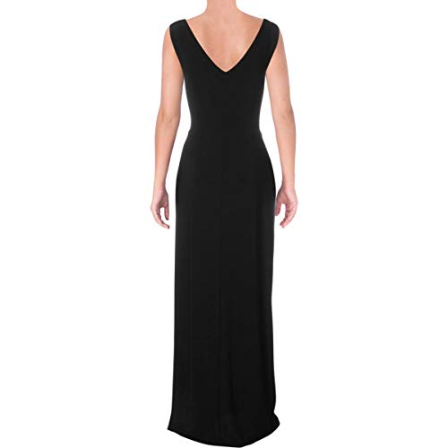 LAUREN RALPH LAUREN Womens Jarlannah Embellished Evening Dress Black 4