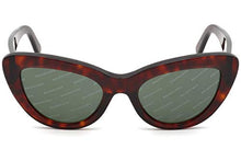 
                        
                          Load image into Gallery viewer, Sunglasses Balenciaga BA 0129 54N Red Havana/Green
                        
                      