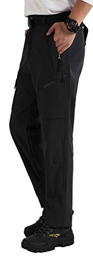 Singbring Men's Outdoor Windproof Waterproof Hiking Ski Snow Pants