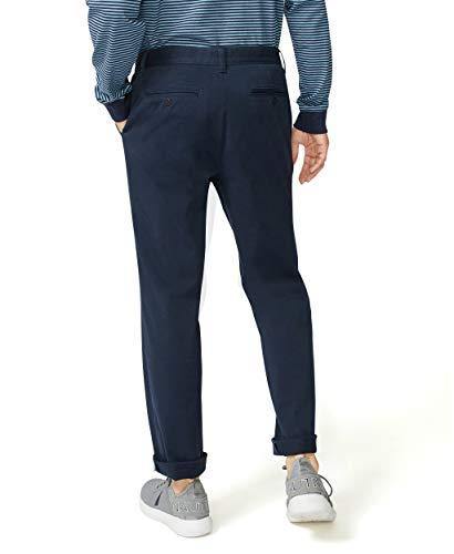 Nautica Men's Classic Fit Flat Front Stretch Solid Chino Deck Pant - JOY2ESpree