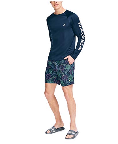 Nautica Men's Logo Graphic Swim Shirt - JOY2ESpree