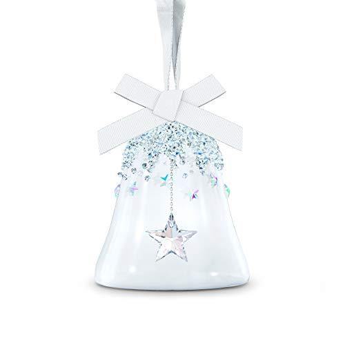 SWAROVSKI Christmas Ornament Bell & Star Glass - JOY2ESpree