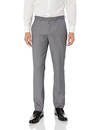 Unlisted by Kenneth Cole Men's 2 Button Slim Fit Suit with Hemmed Pant