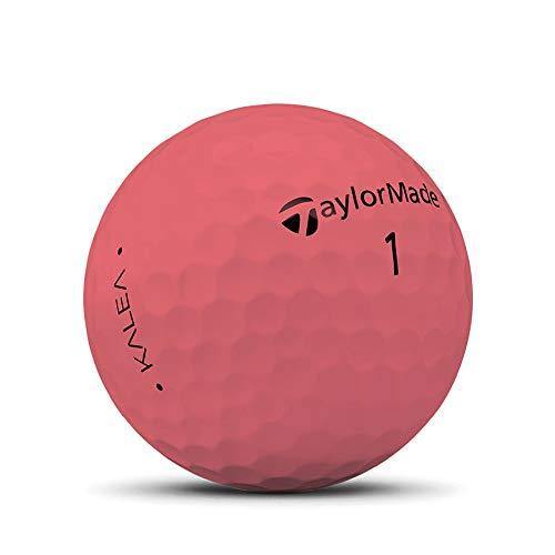 TaylorMade Kalea Golf Balls, Peach (One Dozen) , Large - JOY2ESpree