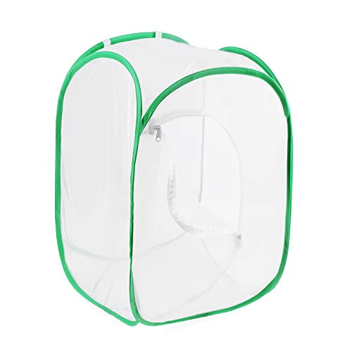 Scotamalone Collapsible Butterfly Habitat Garden Cage Butterfly Cage Butterfly House Insect Net Terrarium Net Pop-up - JOY2ESpree