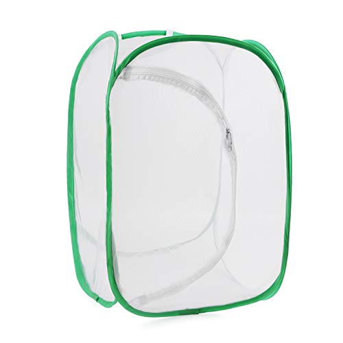 Scotamalone Collapsible Butterfly Habitat Garden Cage Butterfly Cage Butterfly House Insect Net Terrarium Net Pop-up - JOY2ESpree