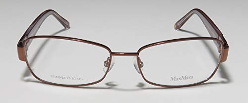 Max Mara 1128 Womens/Ladies Designer Full-rim Crystals Flexible Hinges Authentic Contemporary Classy Eyeglasses/Eyewear