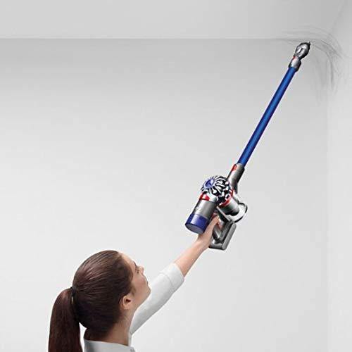 Dyson - V7 Fluffy Hardwood Cord-Free Stick Vacuum - Iron/Blue - JOY2ESpree