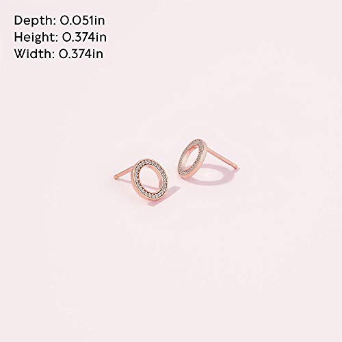 Pandora Jewelry Forever Pandora Cubic Zirconia Earrings in Pandora Rose - JOY2ESpree