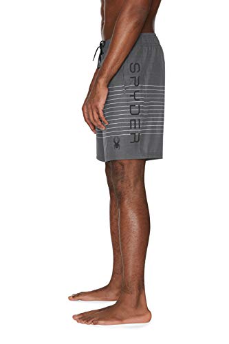 Spyder Men's 9" Striped Hybrid Board Shorts