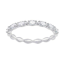 
                        
                          画像をギャラリービューアに読み込む, Swarovski Crystal Vittore Marquise Rhodium Plated Stackable Ring - Size 6.5 - JOY2ESpree
                        
                      