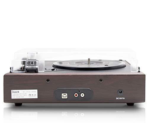 Lauson JTF536 Record Player, Turntable USB for Vinyl Records 3 Speed - JOY2ESpree